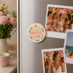 Bride To Be Pin Badge | Floral Bridal Edition - Image 2